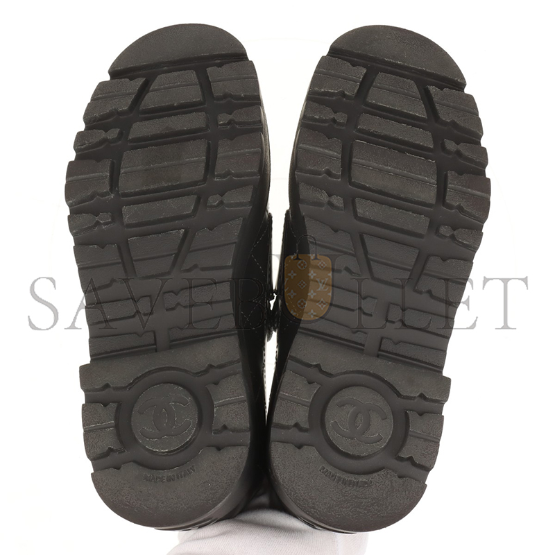 Ch*el coco mark matelasse 24b leather loafer g45921